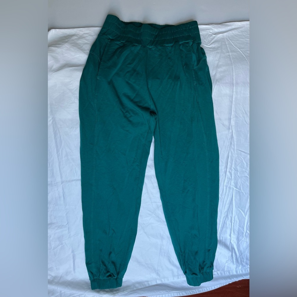 JoyLab Teal Elastic Waist Joggers - Picture 4 of 10